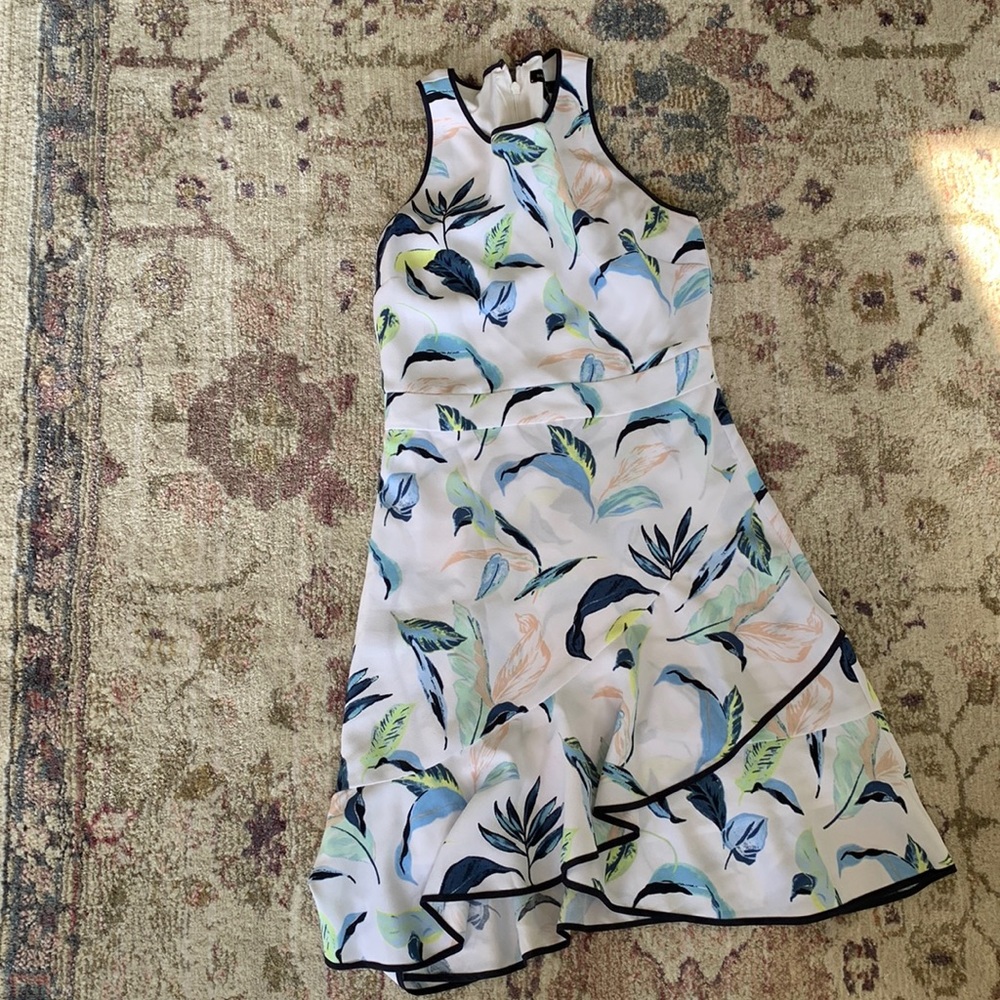 Banana Republic Floral Faux Wrap Dress